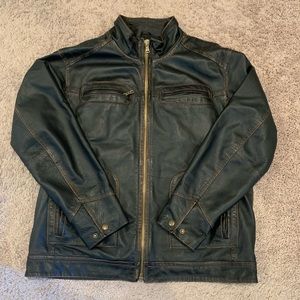 Territory Ahead Genuine Leather Jacket